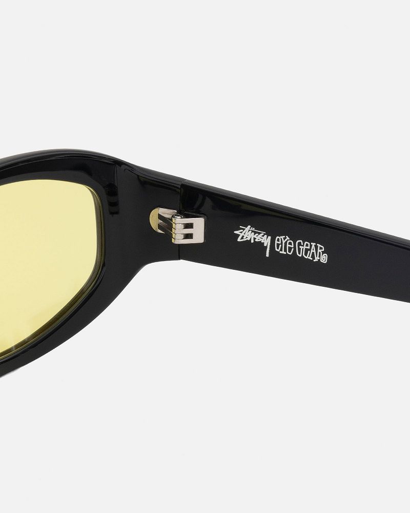 STUSSY LANDON SUNGLASSES Noir Jaune | STUSSY-55929