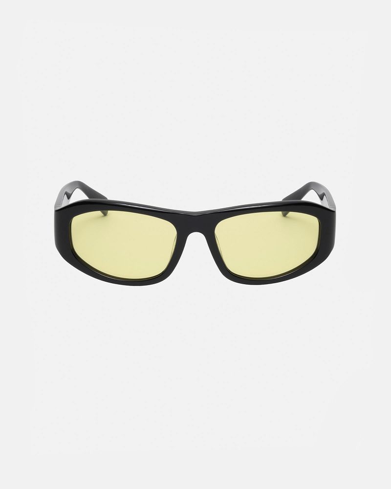STUSSY LANDON SUNGLASSES Noir Jaune | STUSSY-55929