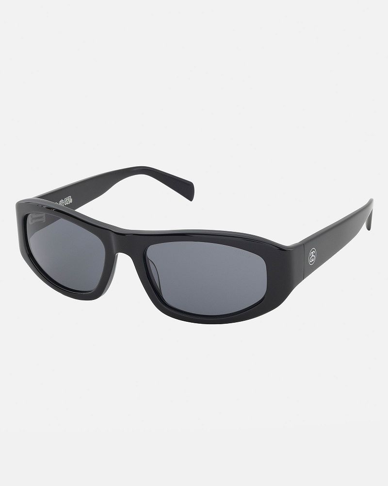 STUSSY LANDON SUNGLASSES Noir Noir | STUSSY-55921