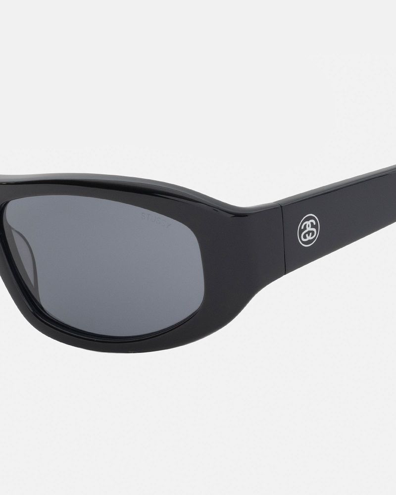 STUSSY LANDON SUNGLASSES Noir Noir | STUSSY-55921