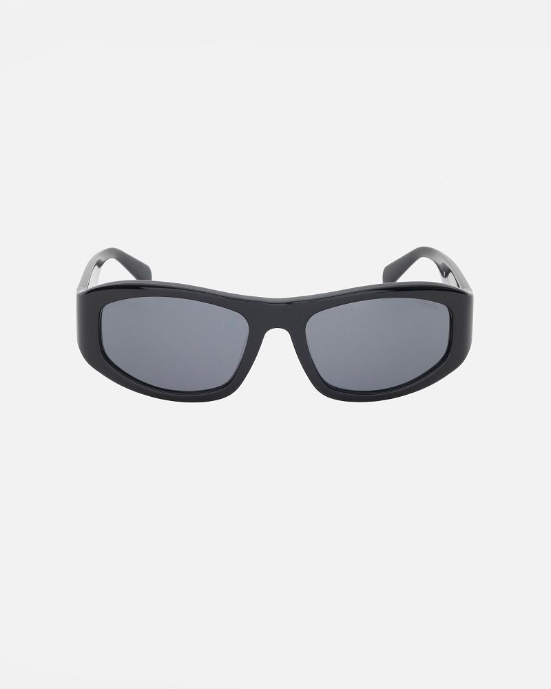 STUSSY LANDON SUNGLASSES Noir Noir | STUSSY-55921