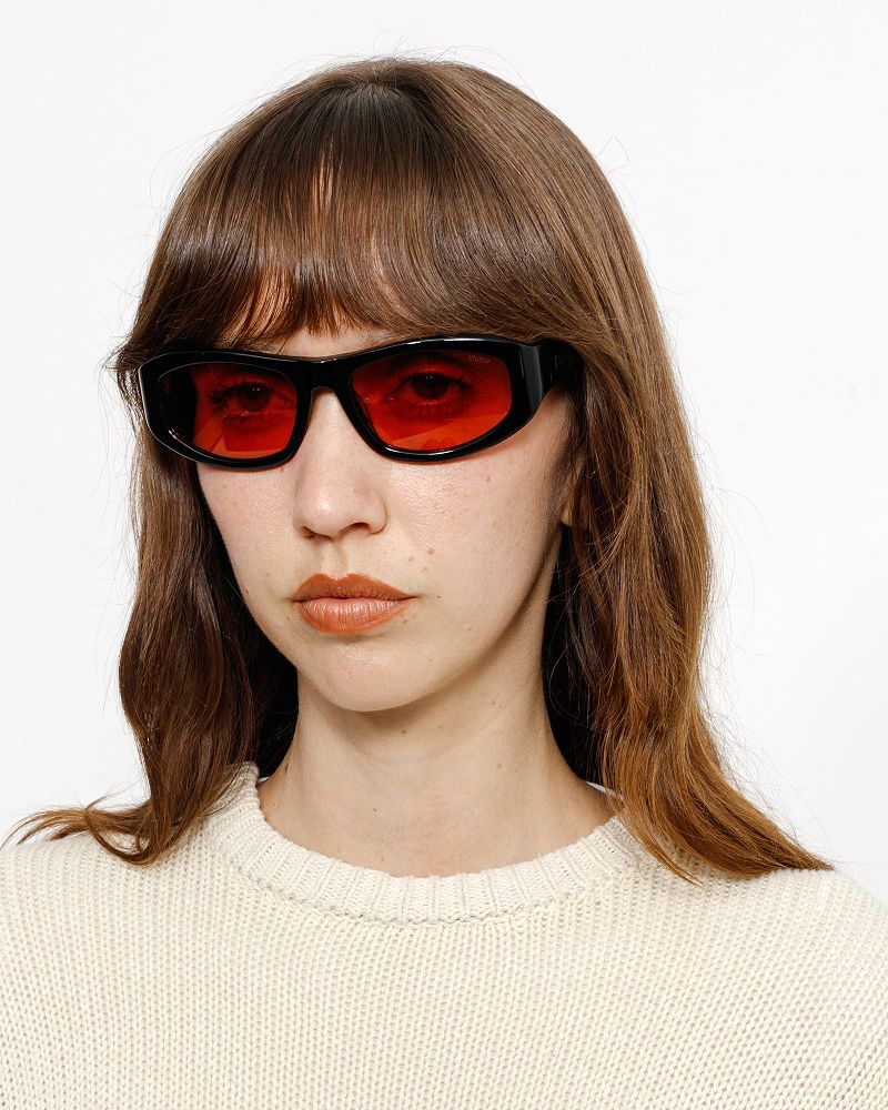STUSSY LANDON SUNGLASSES Noir Rouge | STUSSY-55928