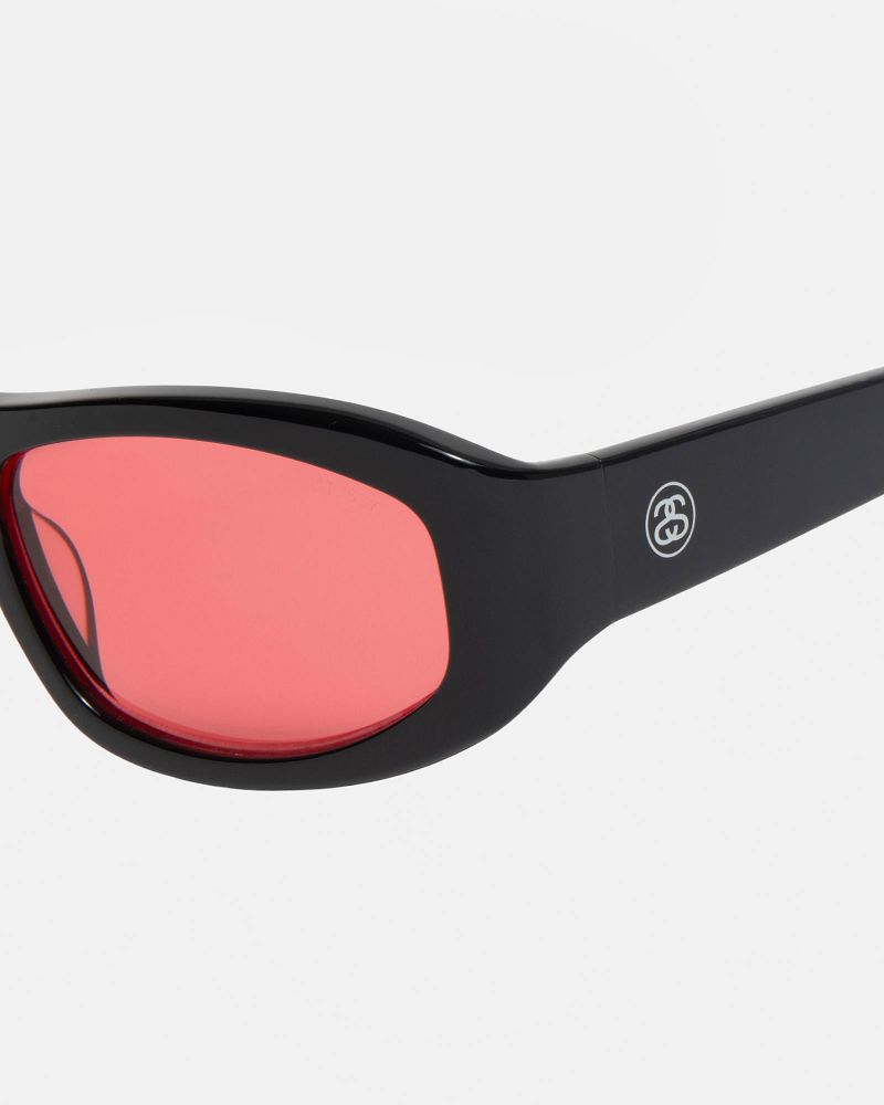 STUSSY LANDON SUNGLASSES Noir Rouge | STUSSY-55928