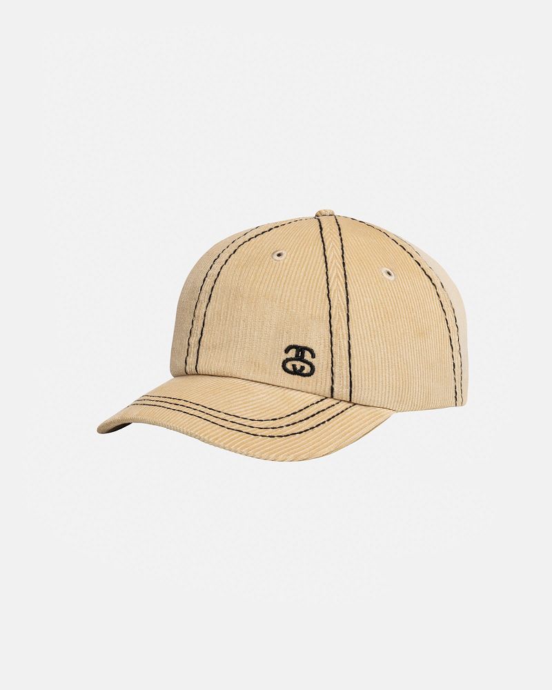STUSSY LOW PROFILE SS-LINK STITCHED STRAPBACK Blanche | STUSSY-56004