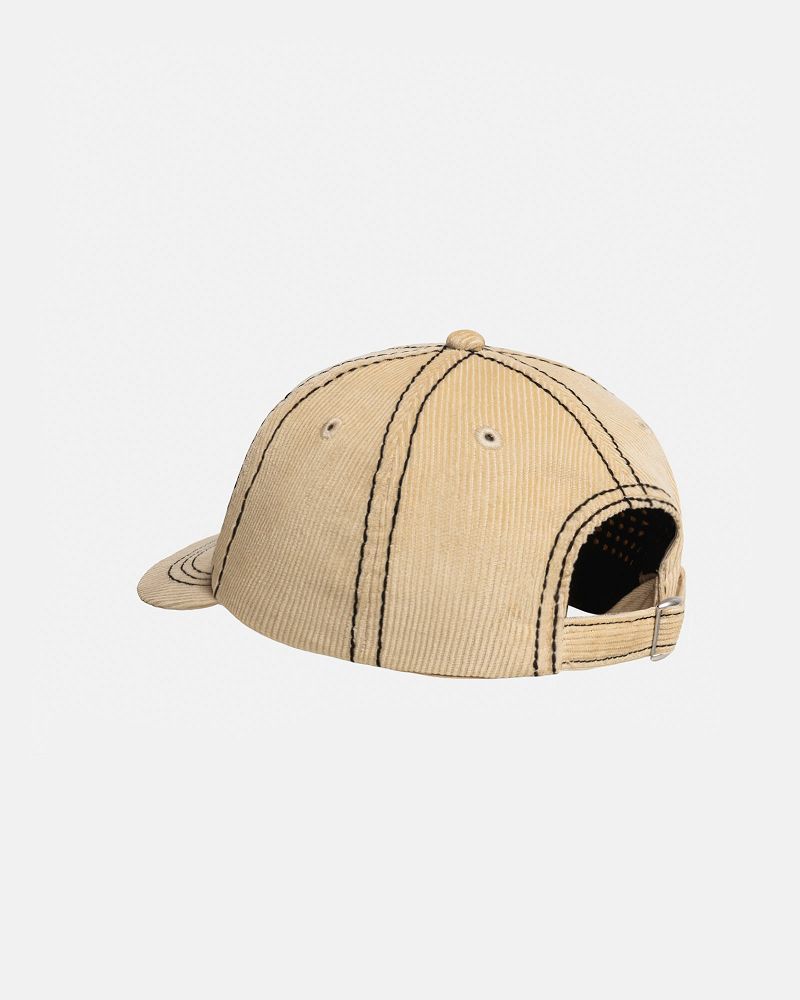 STUSSY LOW PROFILE SS-LINK STITCHED STRAPBACK Blanche | STUSSY-56004
