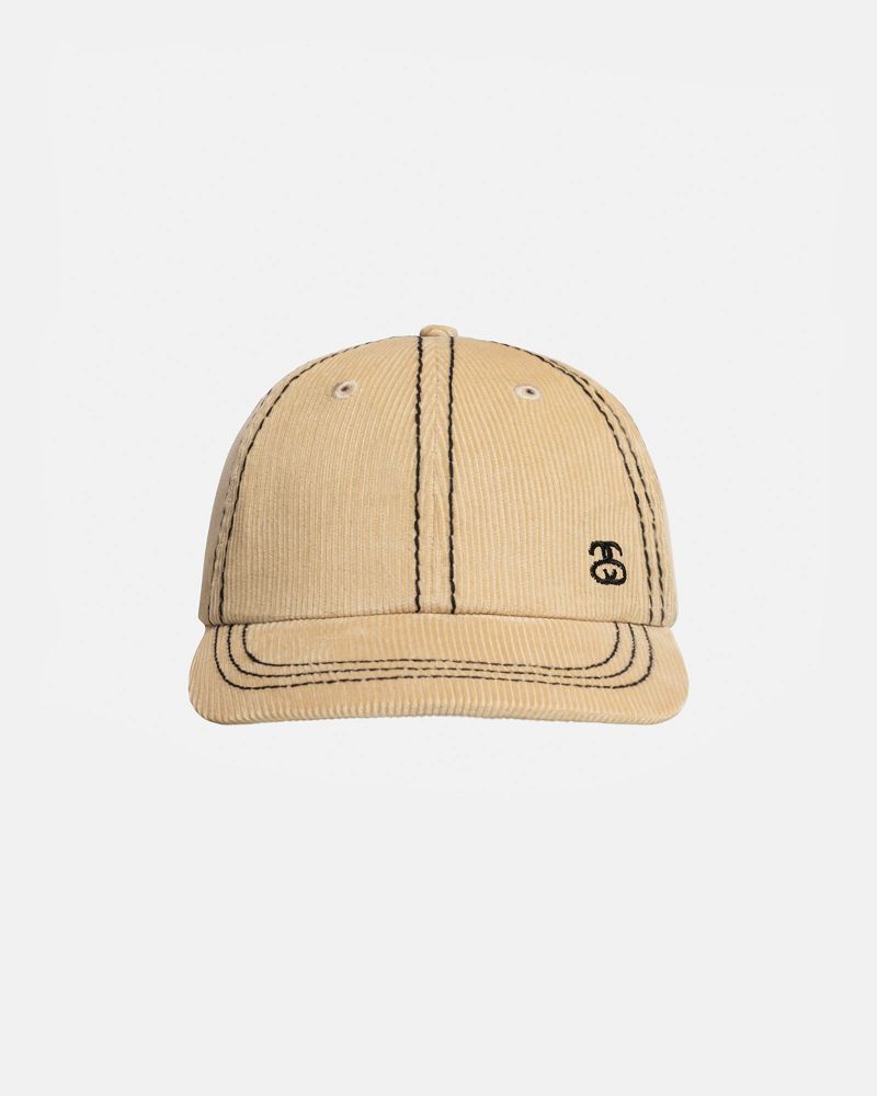 STUSSY LOW PROFILE SS-LINK STITCHED STRAPBACK Blanche | STUSSY-56004