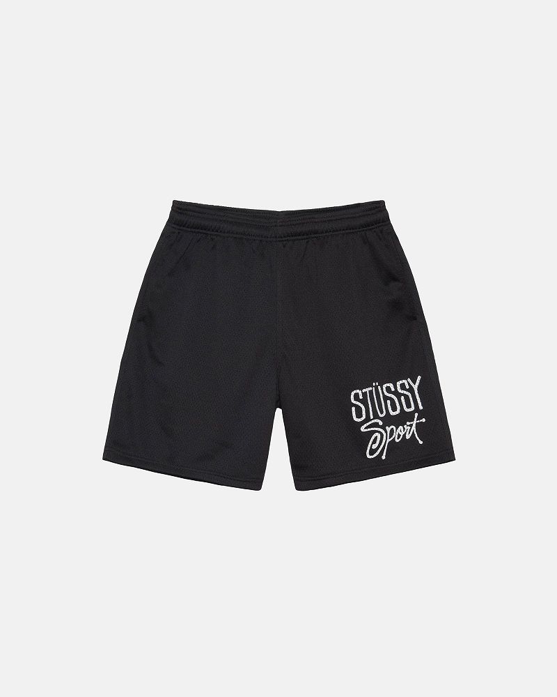STUSSY MESH SHORT SPORT Noir | STUSSY-56072