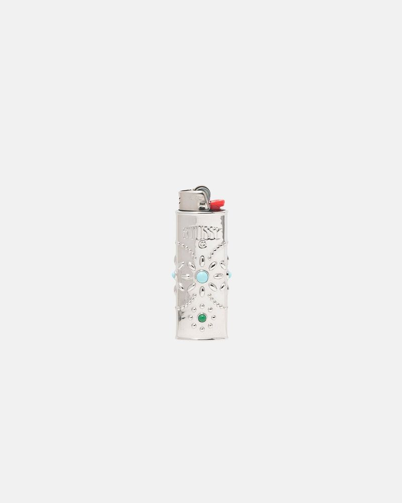 STUSSY METAL BEJEWELED LIGHTER CASE | STUSSY-55862