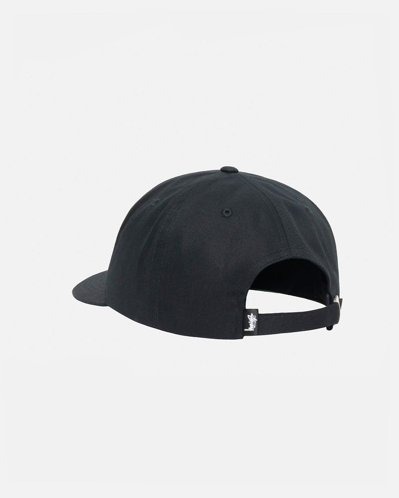STUSSY MID-DEPTH STU ARCH STRAPBACK Grise Noir | STUSSY-55973