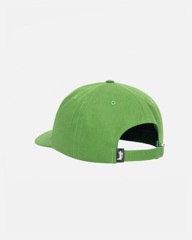 STUSSY MID-DEPTH STU ARCH STRAPBACK Vert Foncé | STUSSY-55975