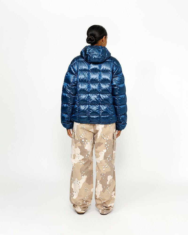 STUSSY MIDWEIGHT HOODED PUFFER Bleu Royal | STUSSY-56362