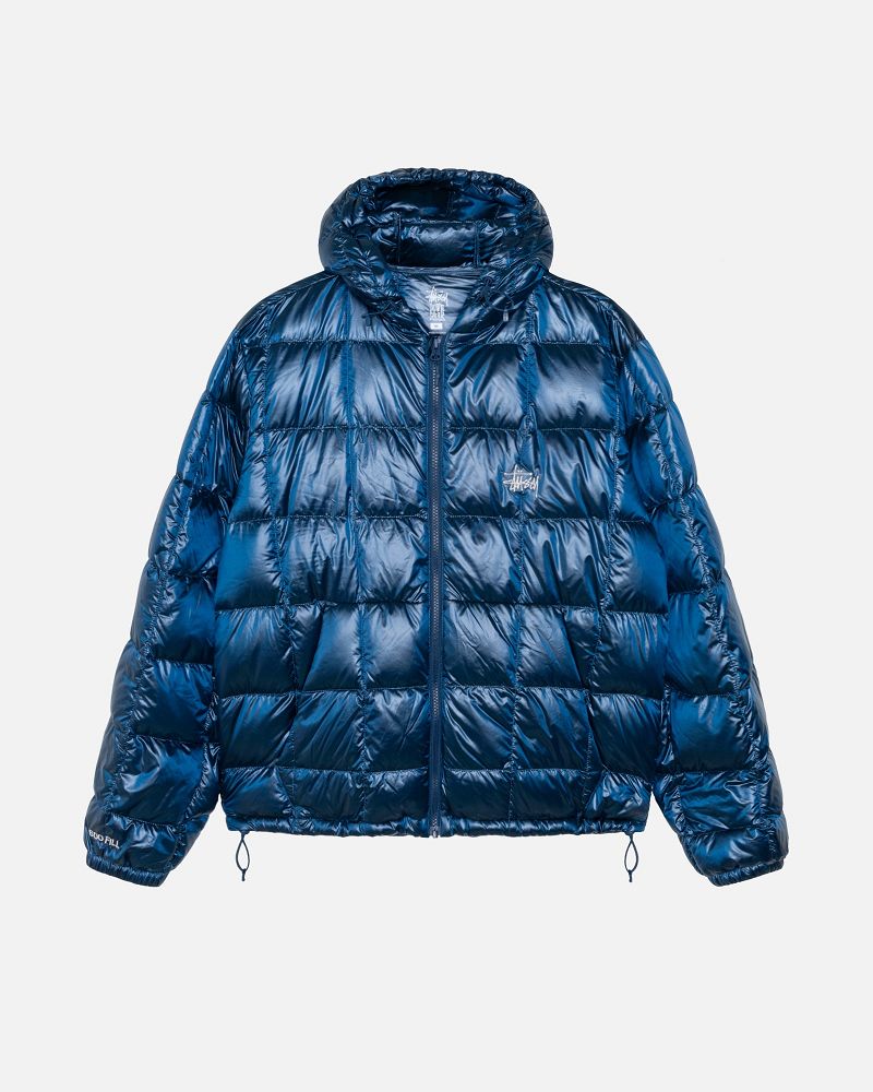 STUSSY MIDWEIGHT HOODED PUFFER Bleu Royal | STUSSY-56362