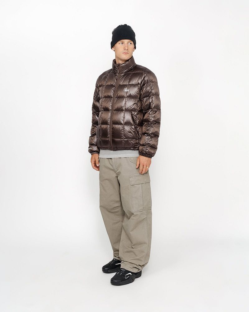 STUSSY MIDWEIGHT PUFFER Marron | STUSSY-56357