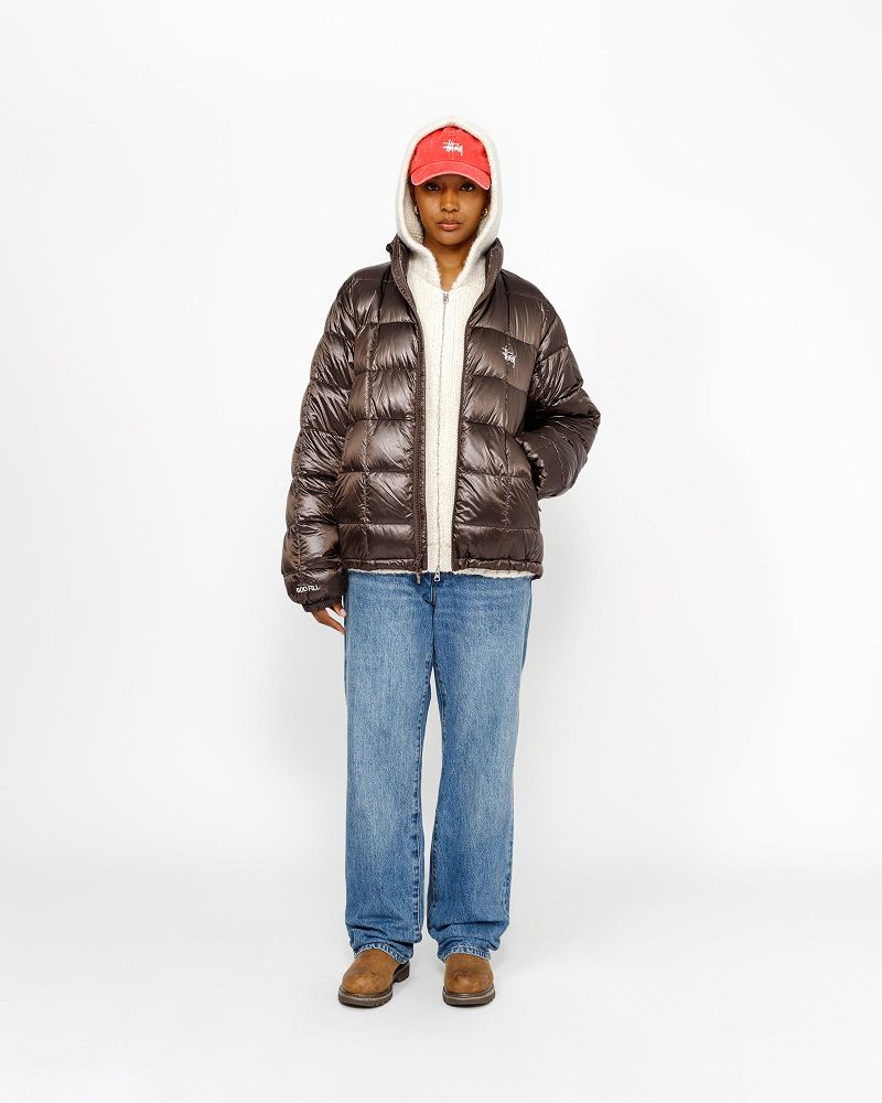 STUSSY MIDWEIGHT PUFFER Marron | STUSSY-56357