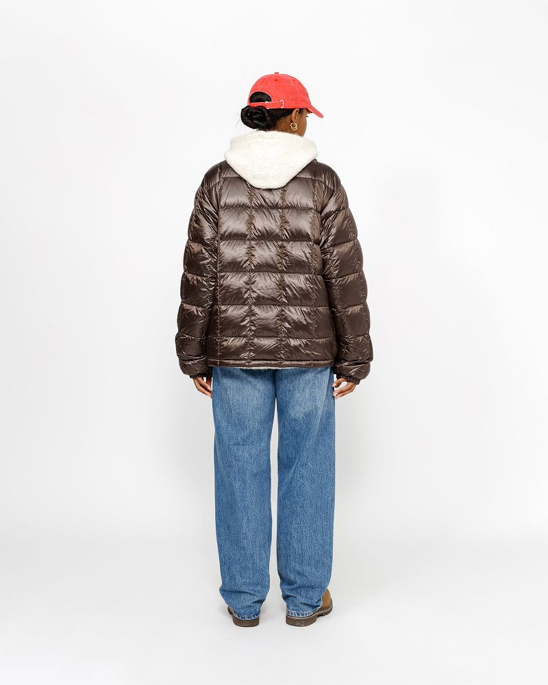 STUSSY MIDWEIGHT PUFFER Marron | STUSSY-56357
