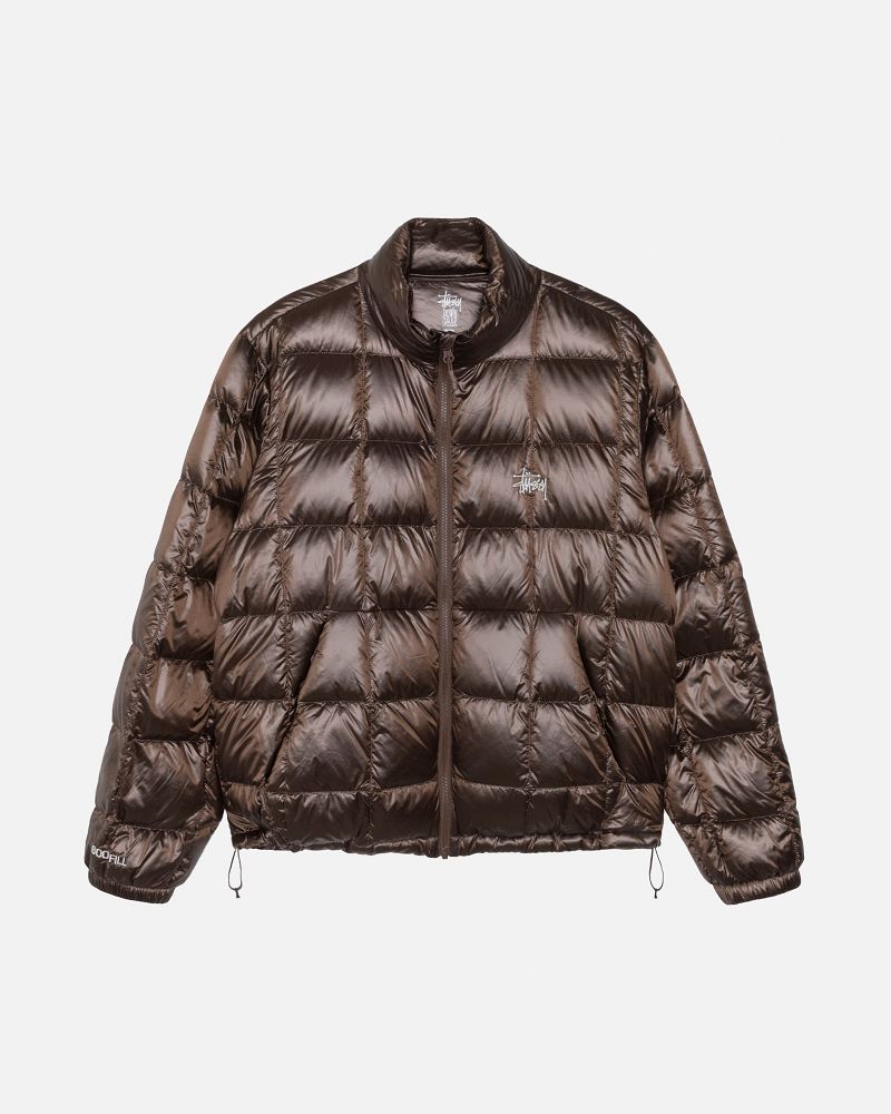 STUSSY MIDWEIGHT PUFFER Marron | STUSSY-56357