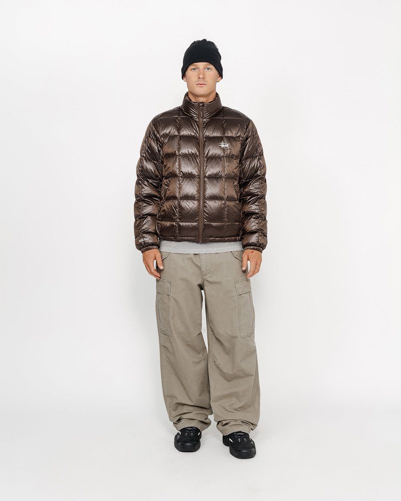 STUSSY MIDWEIGHT PUFFER Marron | STUSSY-56357