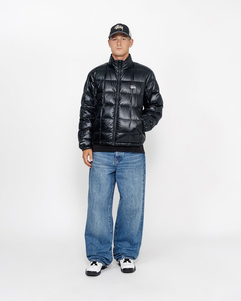 STUSSY MIDWEIGHT PUFFER Noir | STUSSY-56355