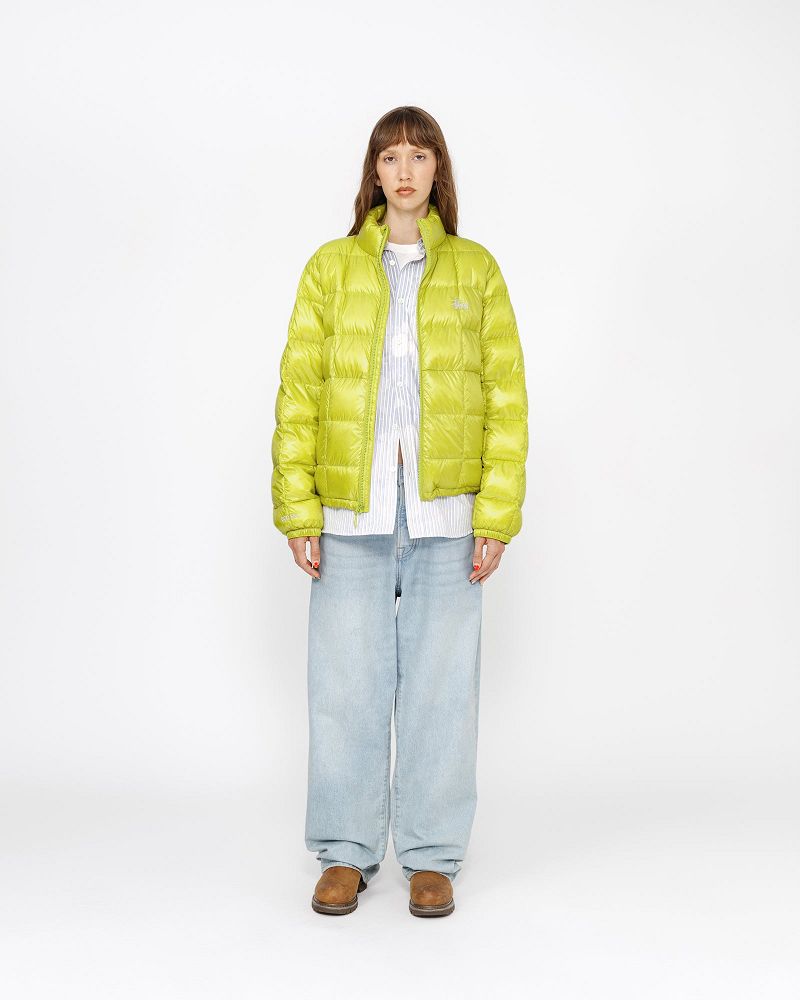 STUSSY MIDWEIGHT PUFFER Vert Clair | STUSSY-56356
