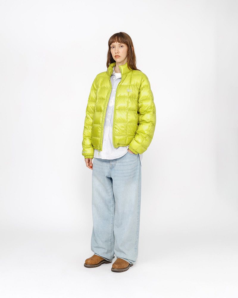 STUSSY MIDWEIGHT PUFFER Vert Clair | STUSSY-56356