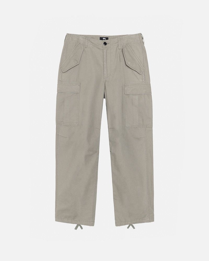 STUSSY MILITARY CARGO PANT RIPSTOP Vert Olive | STUSSY-56083
