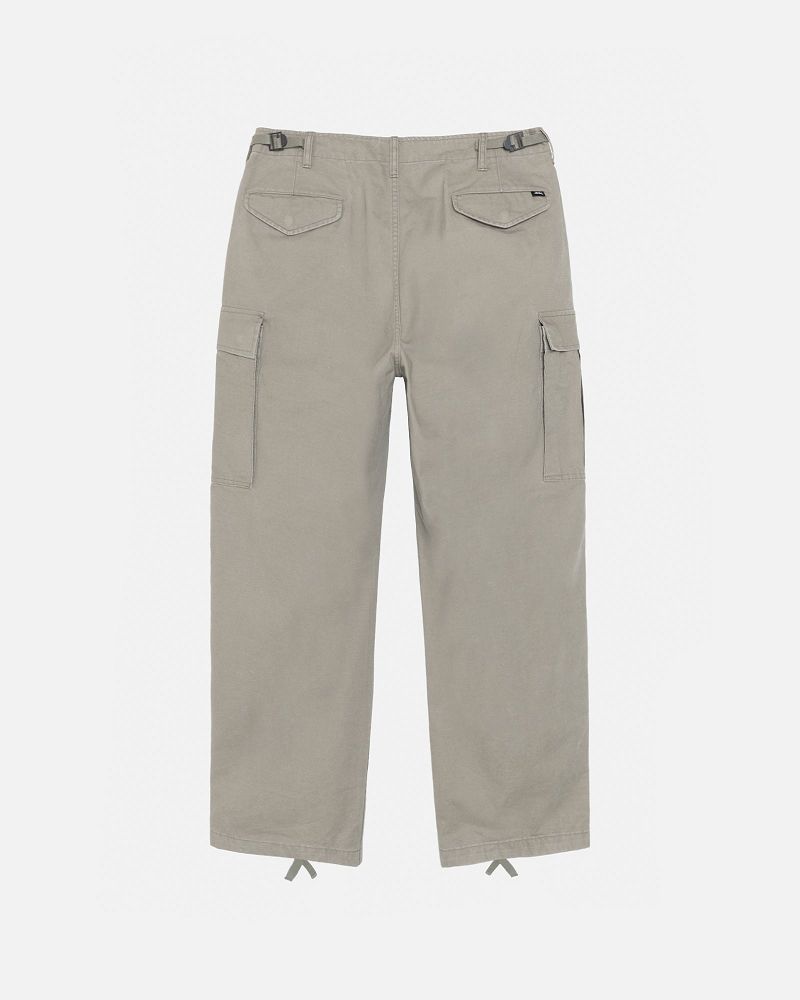 STUSSY MILITARY CARGO PANT RIPSTOP Vert Olive | STUSSY-56083