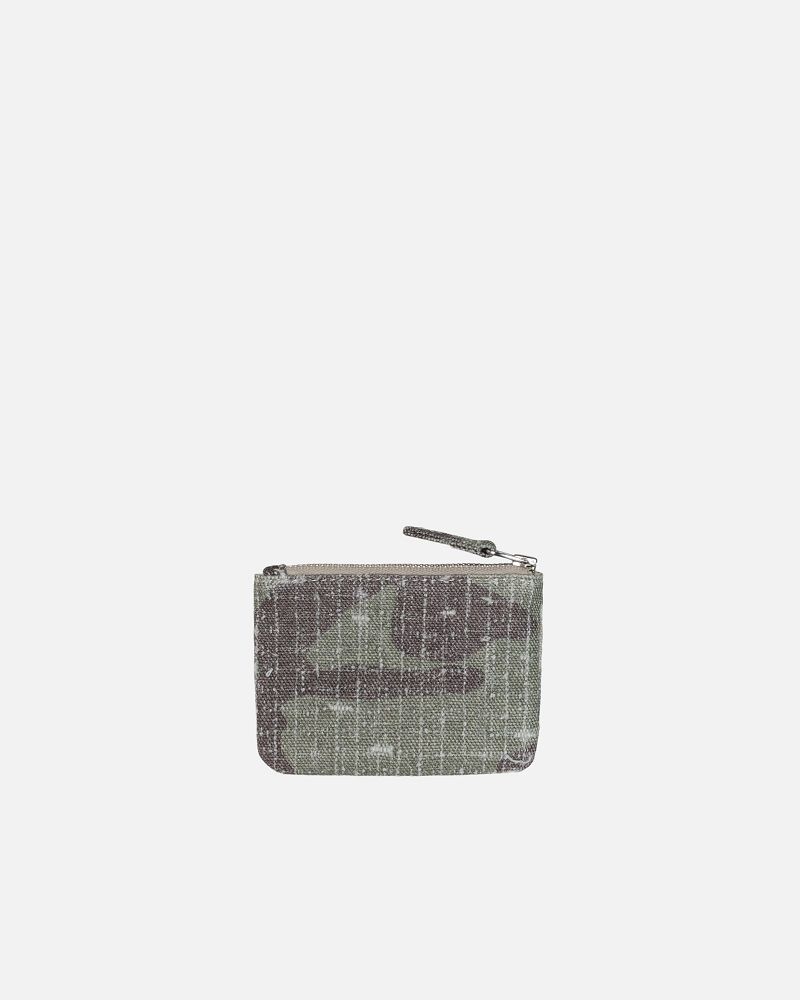 STUSSY NEEDLE PUNCH COIN POUCH Camouflage | STUSSY-55885