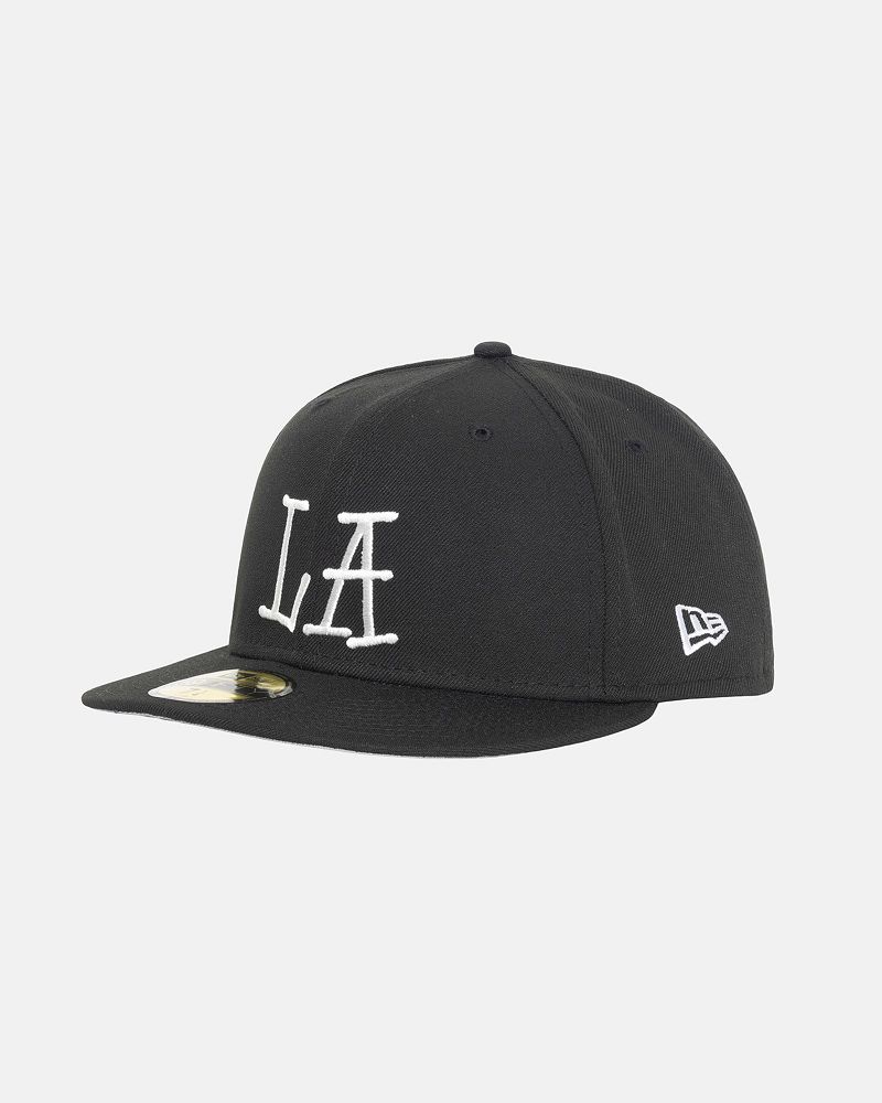 STUSSY NEW ERA 59FIFTY LA Noir | STUSSY-55995