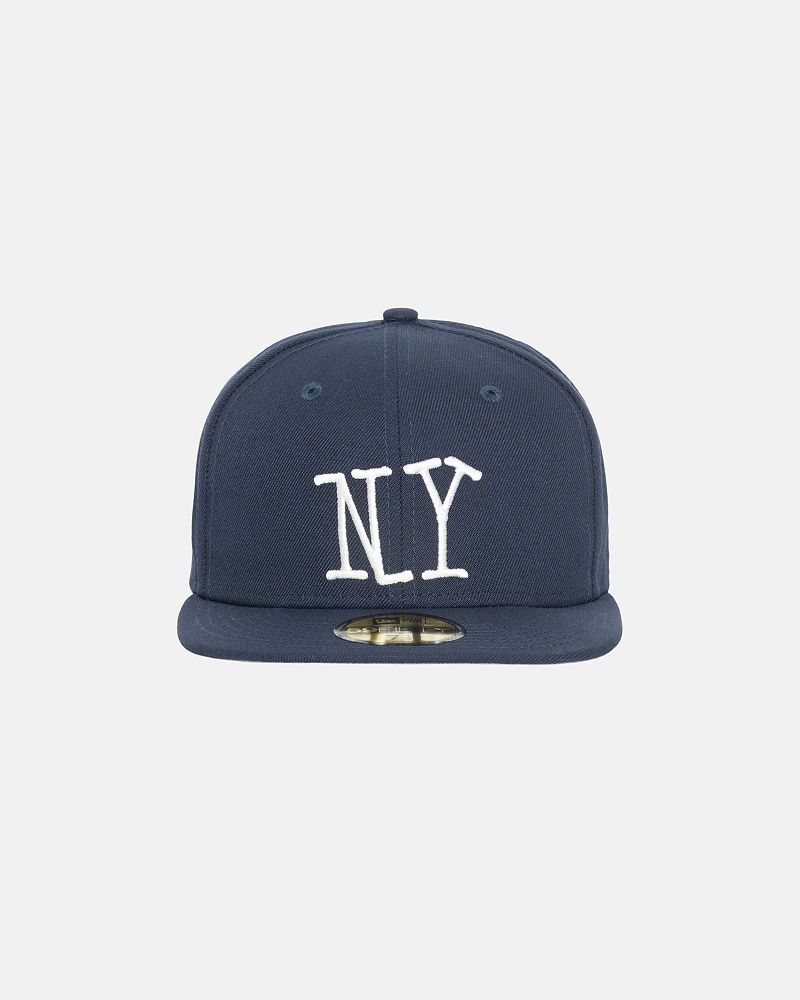 STUSSY NEW ERA 59FIFTY NY Bleu Marine | STUSSY-55996