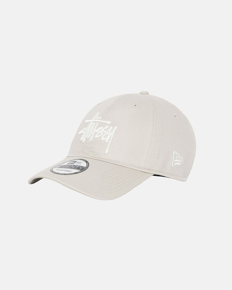 STUSSY NEW ERA 9TWENTY BASIC STRAPBACK Grise | STUSSY-55971