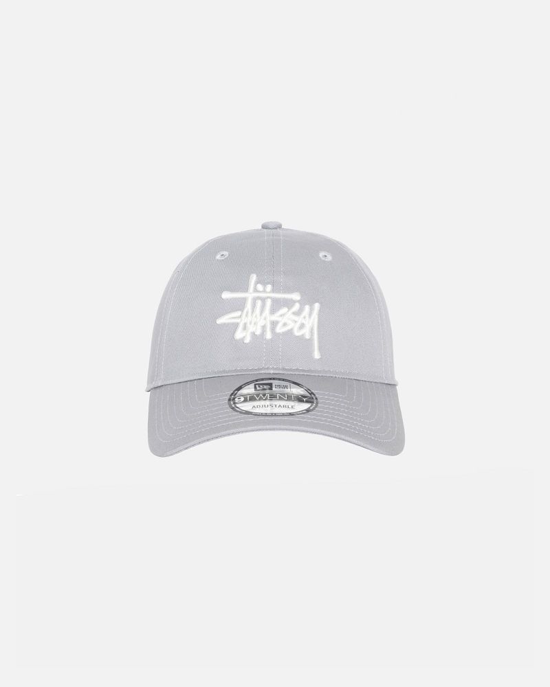 STUSSY NEW ERA 9TWENTY BASIC STRAPBACK Grise | STUSSY-55967