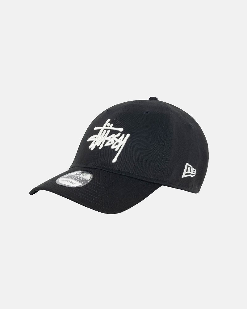 STUSSY NEW ERA 9TWENTY BASIC STRAPBACK Noir | STUSSY-55964