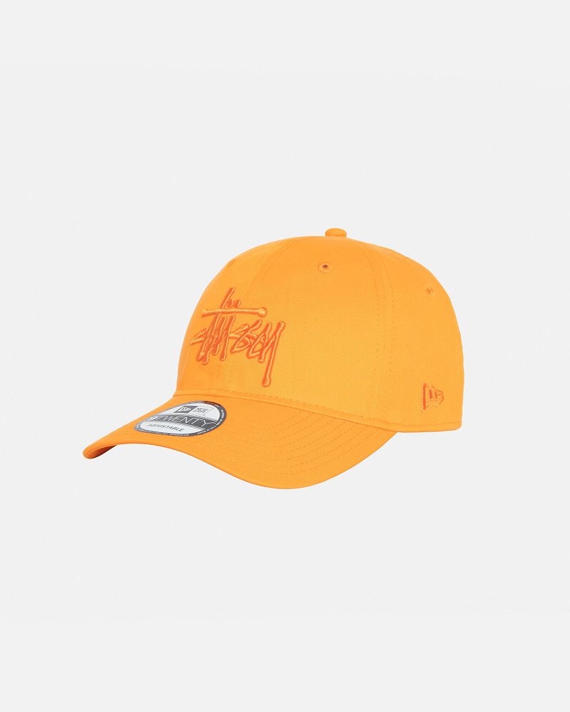 STUSSY NEW ERA 9TWENTY BASIC STRAPBACK Orange | STUSSY-55970