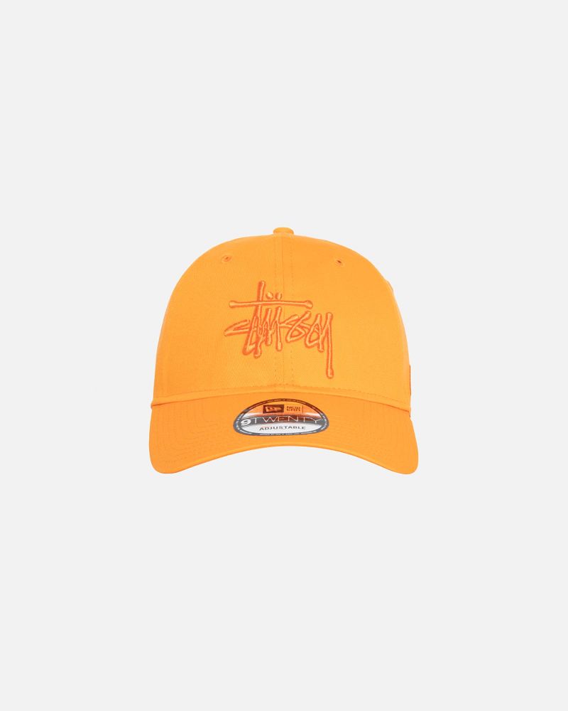 STUSSY NEW ERA 9TWENTY BASIC STRAPBACK Orange | STUSSY-55970