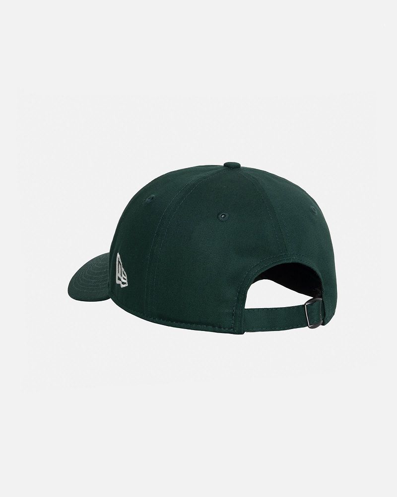 STUSSY NEW ERA 9TWENTY BASIC STRAPBACK Vert Foncé | STUSSY-55966