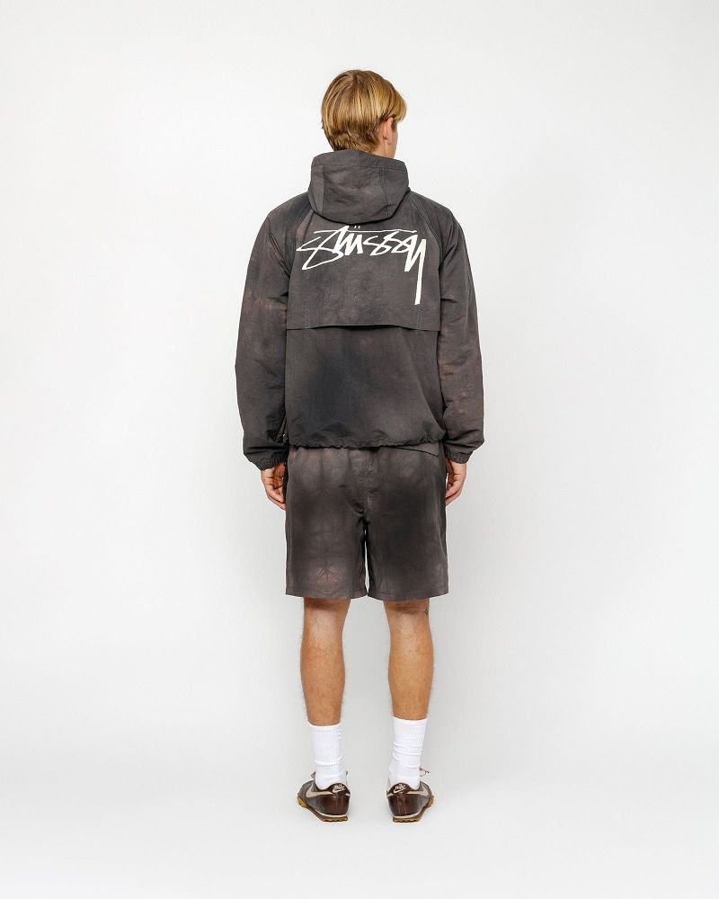 STUSSY NYLON SHORT WAVE DYE Noir | STUSSY-56070