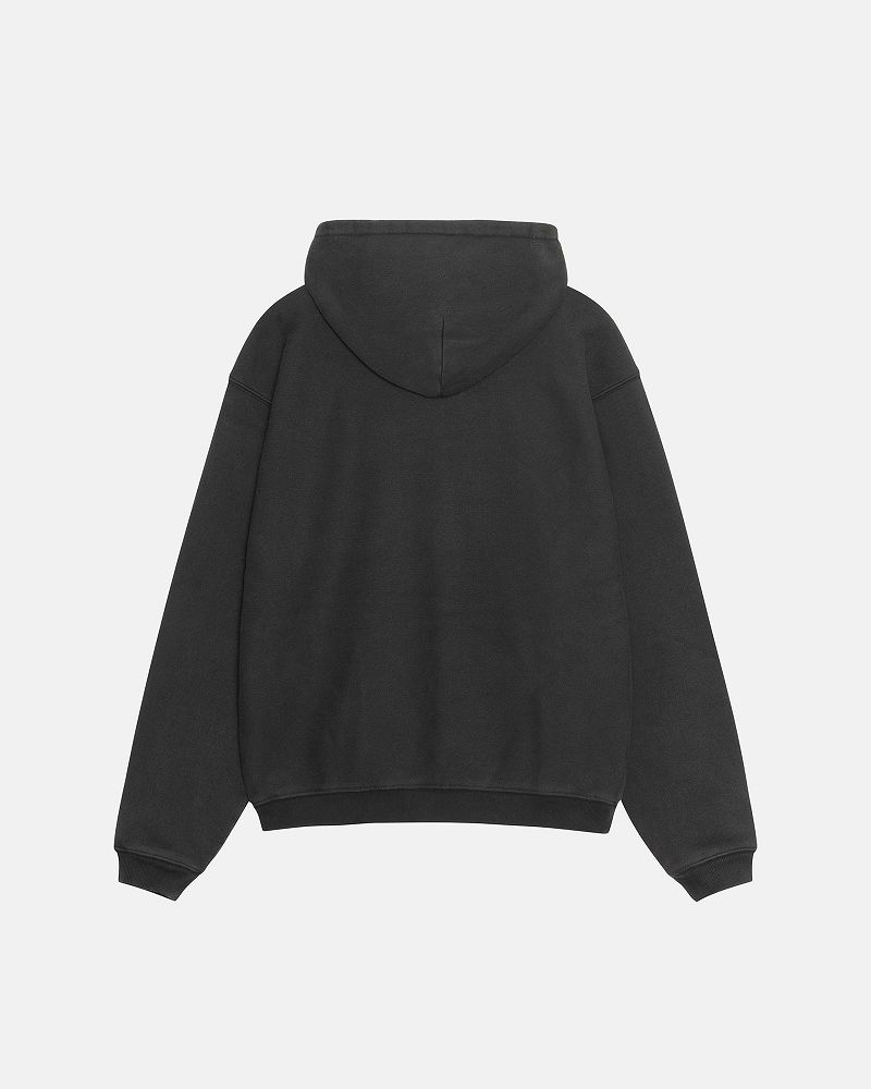 STUSSY RELAXED HOODIE INTERNATIONAL Noir | STUSSY-55850