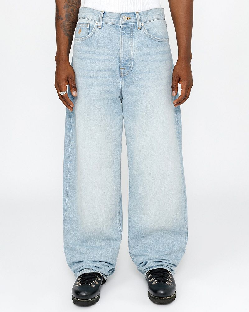 STUSSY RELAXED JEAN DENIM Lavage Clair | STUSSY-56146