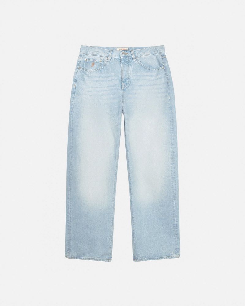 STUSSY RELAXED JEAN DENIM Lavage Clair | STUSSY-56095