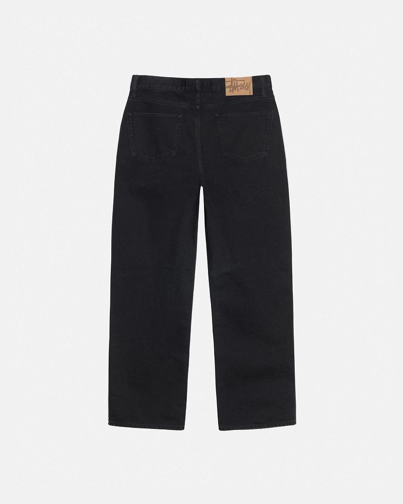 STUSSY RELAXED JEAN DENIM Noir | STUSSY-56144
