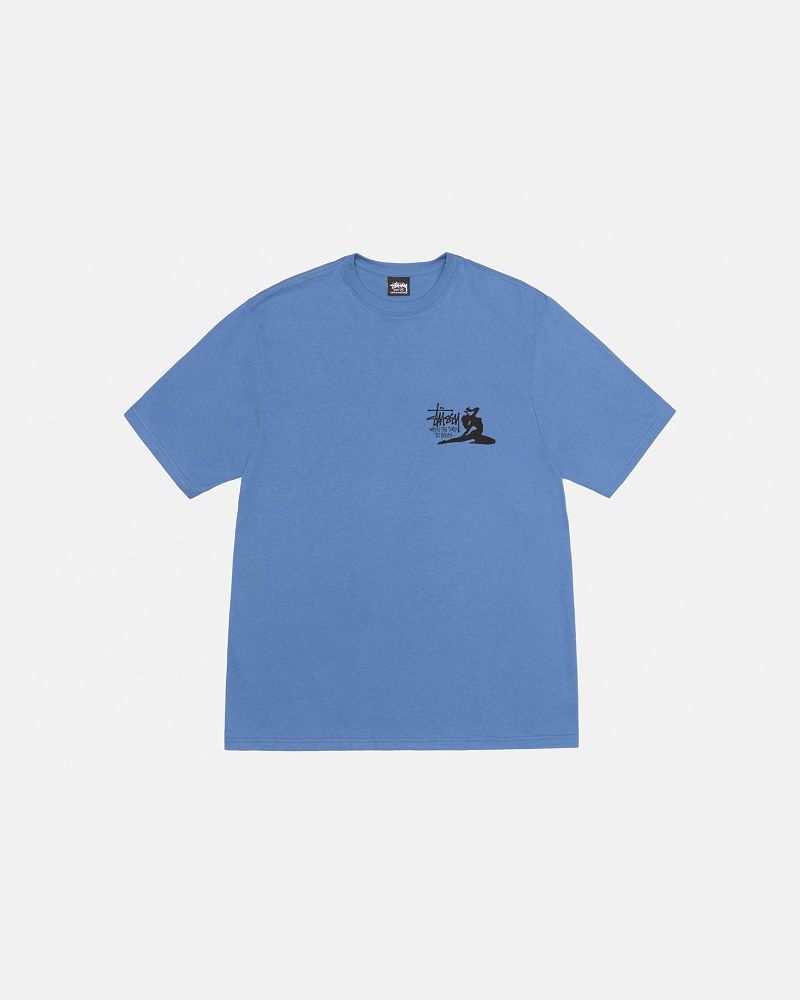STUSSY RELAX TEE Bleu | STUSSY-56312