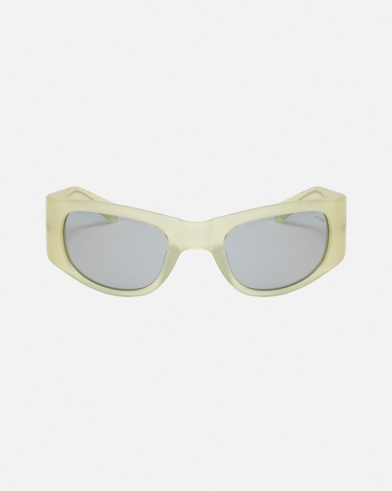 STUSSY RENE SUNGLASSES Jaune Grise Clair | STUSSY-55938
