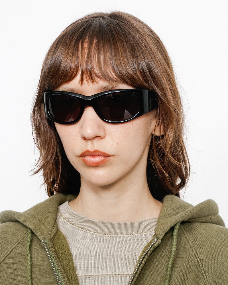 STUSSY RENE SUNGLASSES Noir Noir | STUSSY-55934