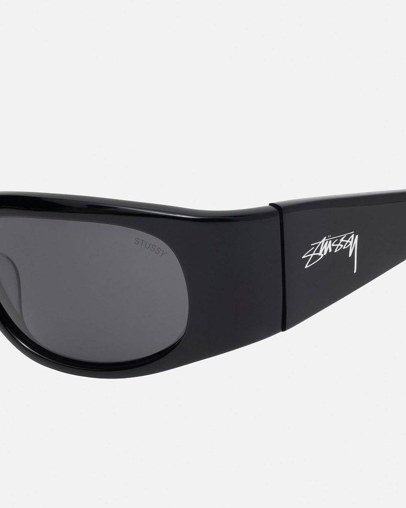 STUSSY RENE SUNGLASSES Noir Noir | STUSSY-55934