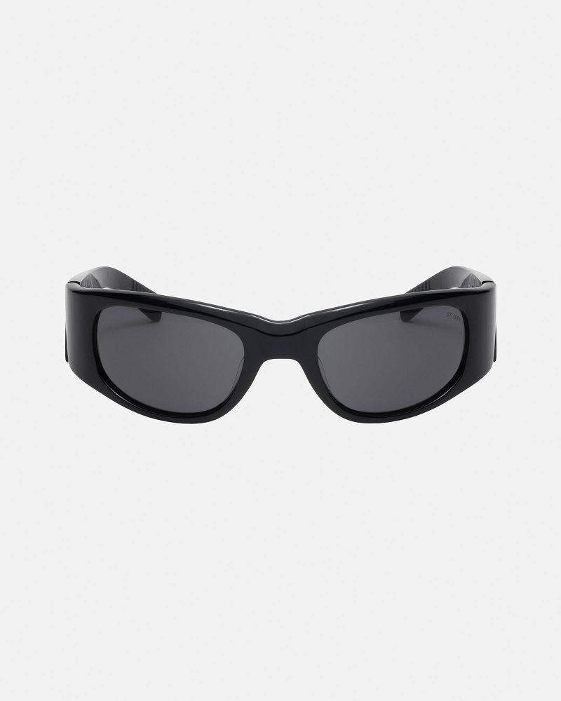 STUSSY RENE SUNGLASSES Noir Noir | STUSSY-55934