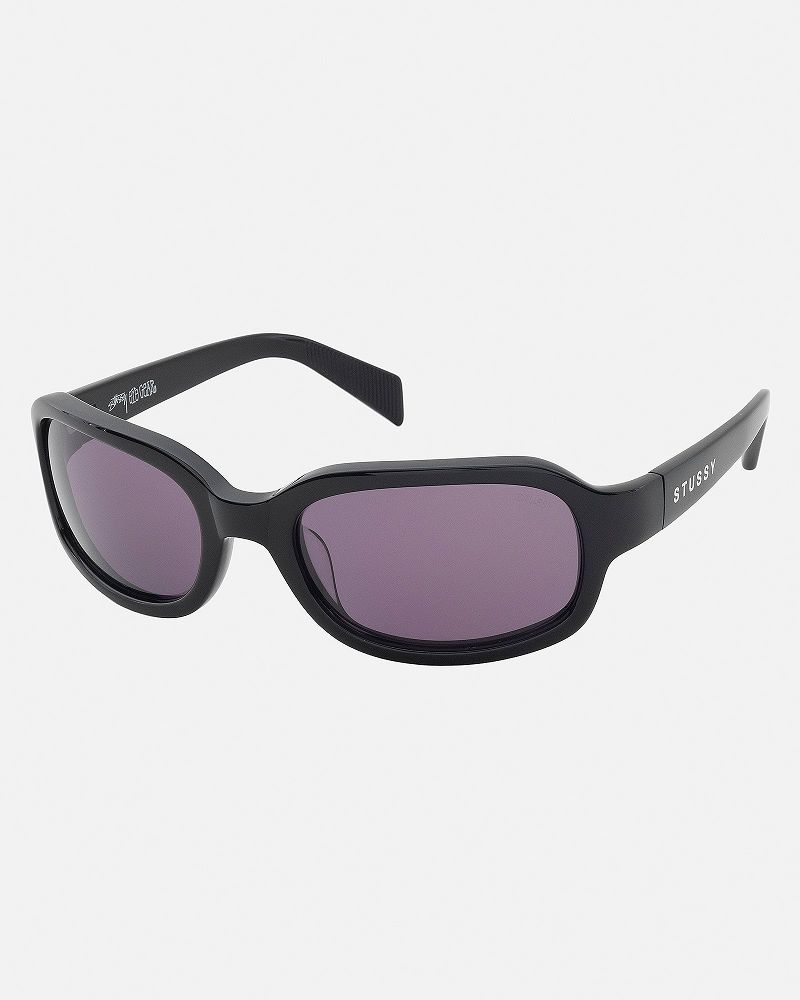 STUSSY ROME SUNGLASSES Noir Lavande | STUSSY-55916