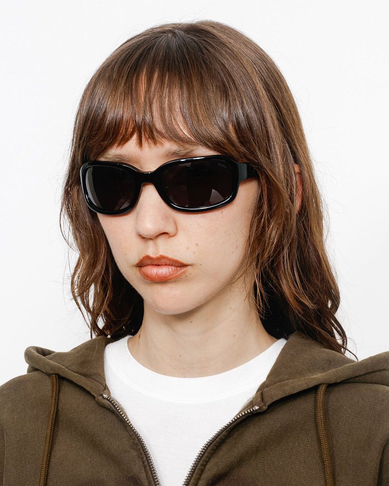 STUSSY ROME SUNGLASSES Noir Noir | STUSSY-55915
