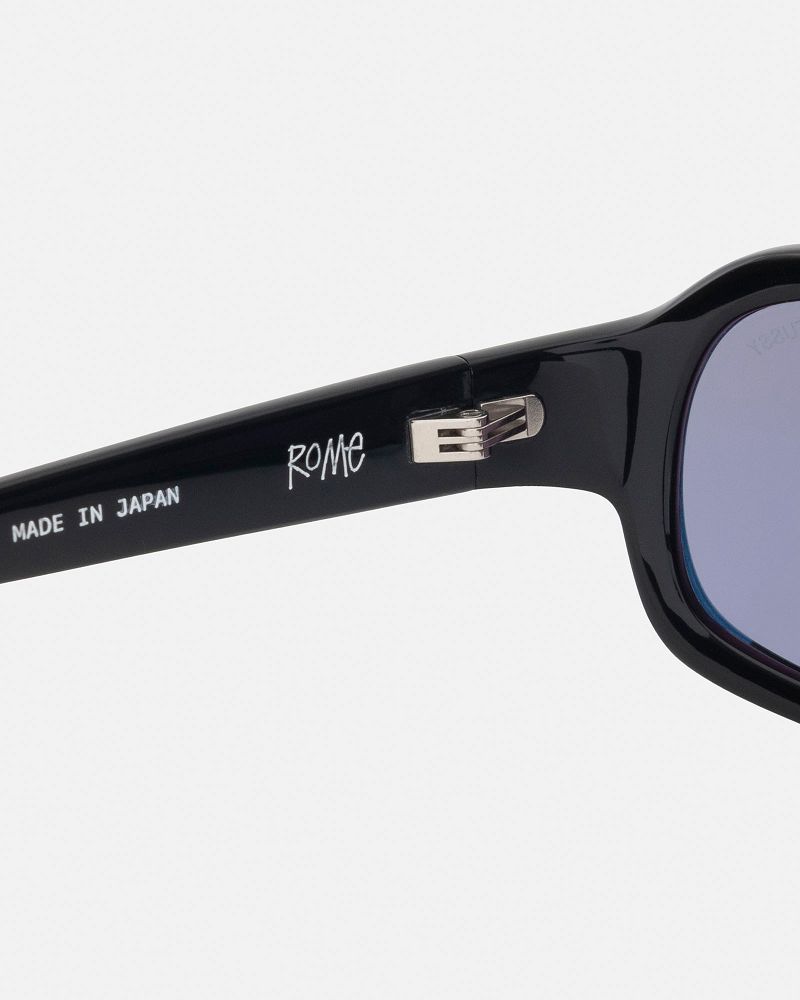 STUSSY ROME SUNGLASSES Noir Noir | STUSSY-55915