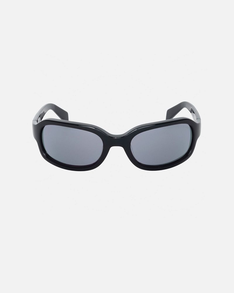 STUSSY ROME SUNGLASSES Noir Noir | STUSSY-55915