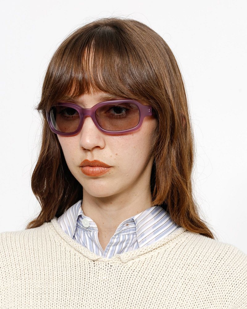 STUSSY ROME SUNGLASSES Violette Grise Foncé | STUSSY-55918